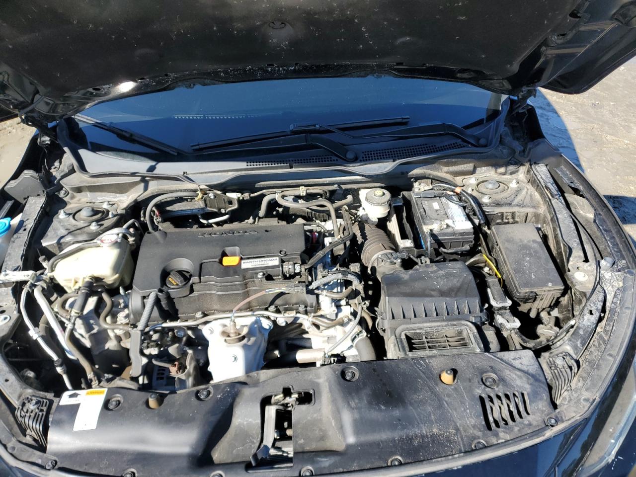 2021 Honda Civic VIN 2HGFC2F88MH540323 Copart auction photo, side damage thumbnail 11