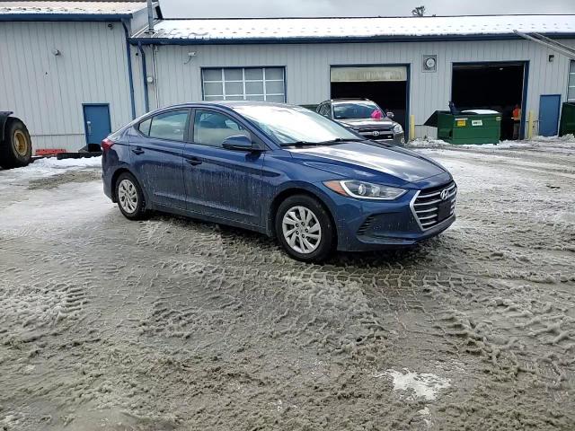 2018 Hyundai Elantra VIN 5NPD74LF4JH215051 Copart auction photo, side / rear end damage thumbnail 11