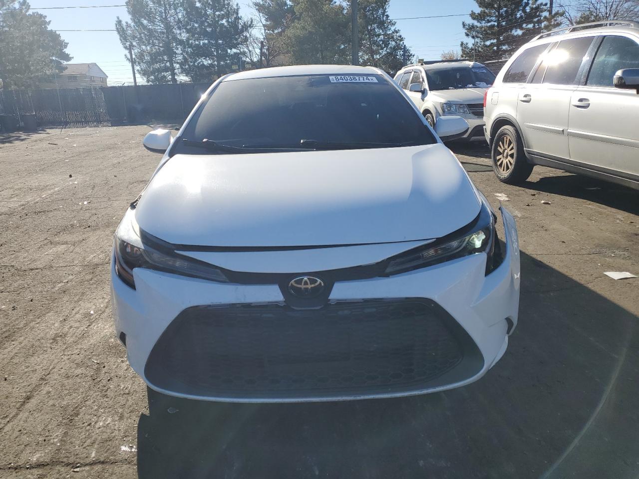 2022 Toyota Corolla VIN 5YFEPMAE7NP303664 Copart auction photo, side damage thumbnail 5
