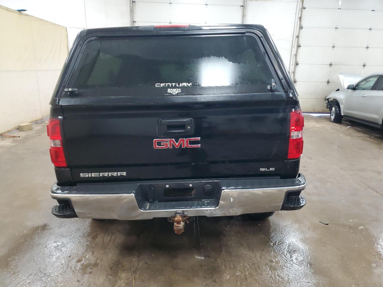 2016 GMC Sierra VIN 1GTV2MEC1GZ112421 Copart auction photo, front end / side damage thumbnail 6