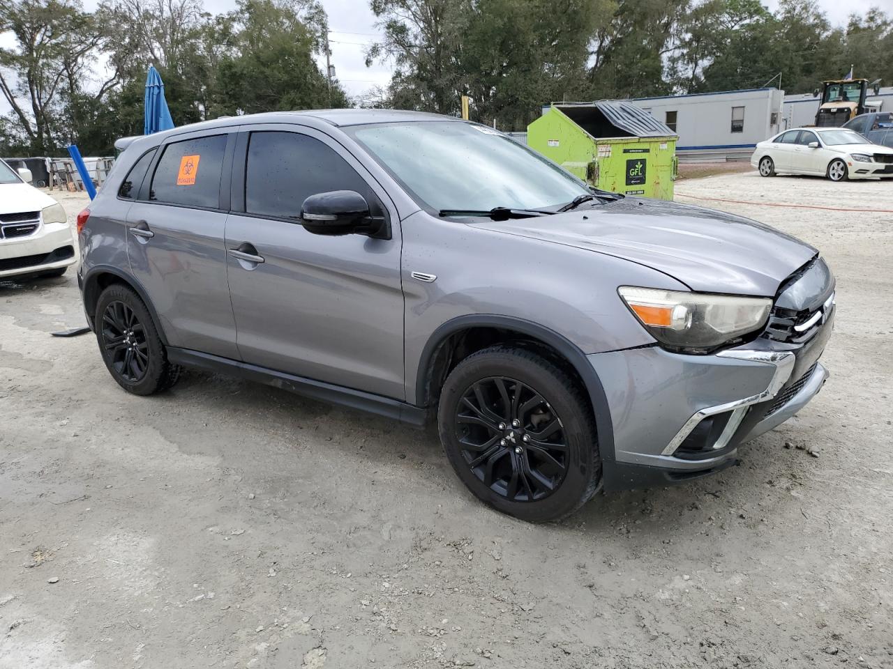 2019 Mitsubishi Outlander VIN JA4AP3AU5KU011357 Copart auction photo, front end damage thumbnail 4