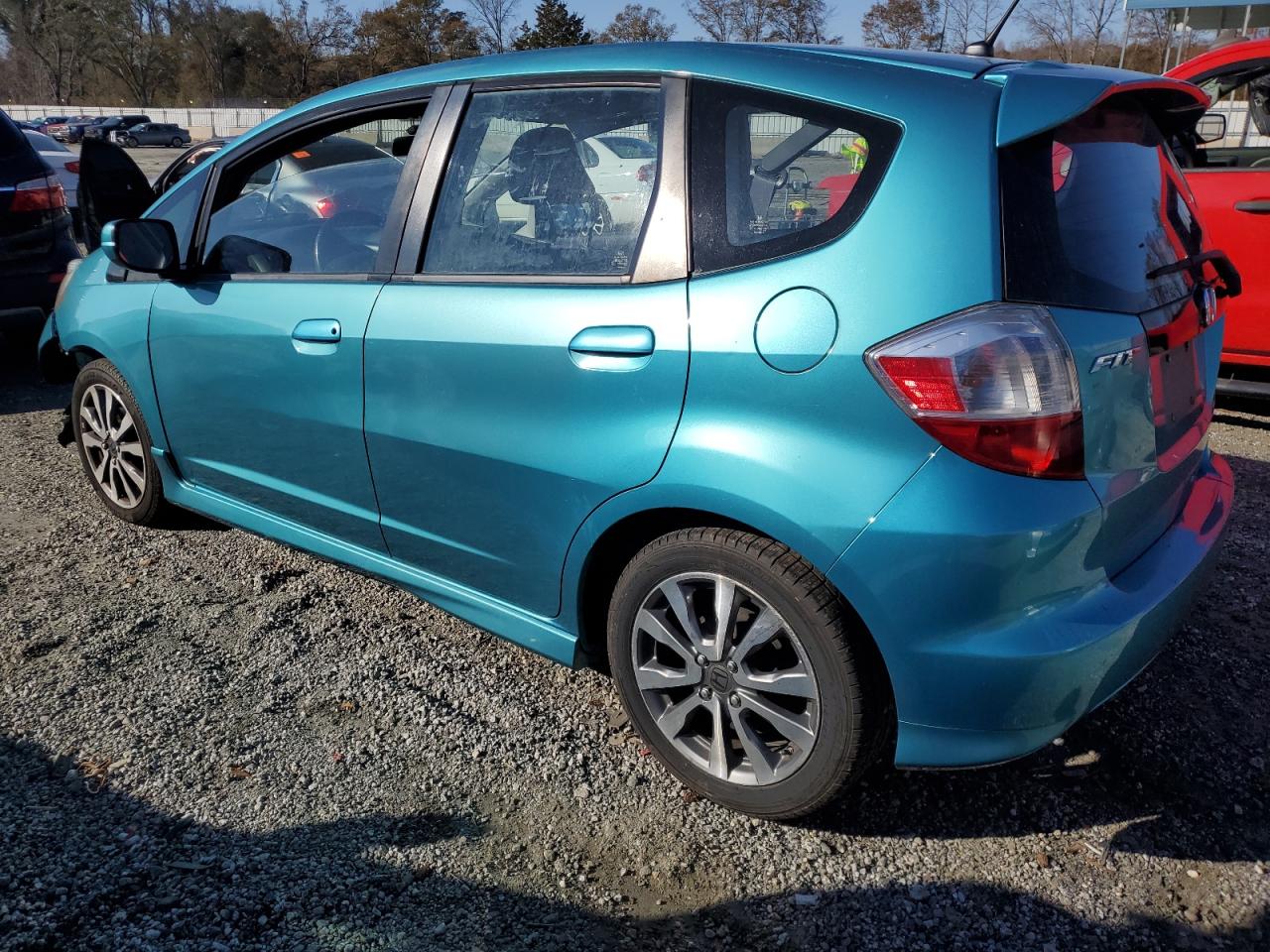 2013 Honda Fit VIN JHMGE8H50DC052407 Copart auction photo, front end damage thumbnail 2