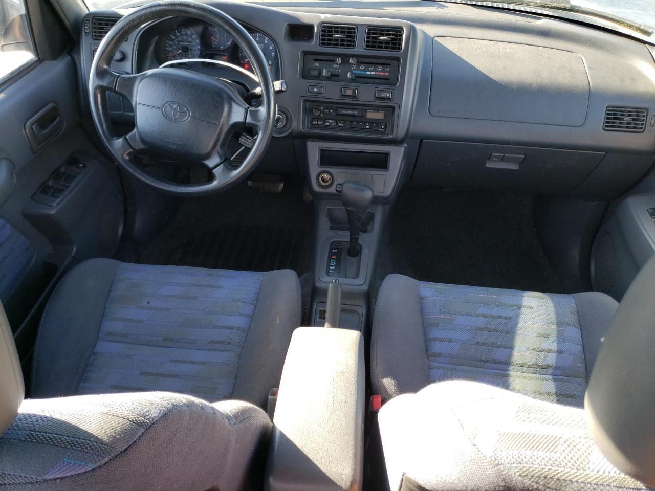 1997 Toyota RAV 4 VIN JT3HP10V2V7026764 Copart auction photo, rear end / hail damage thumbnail 8