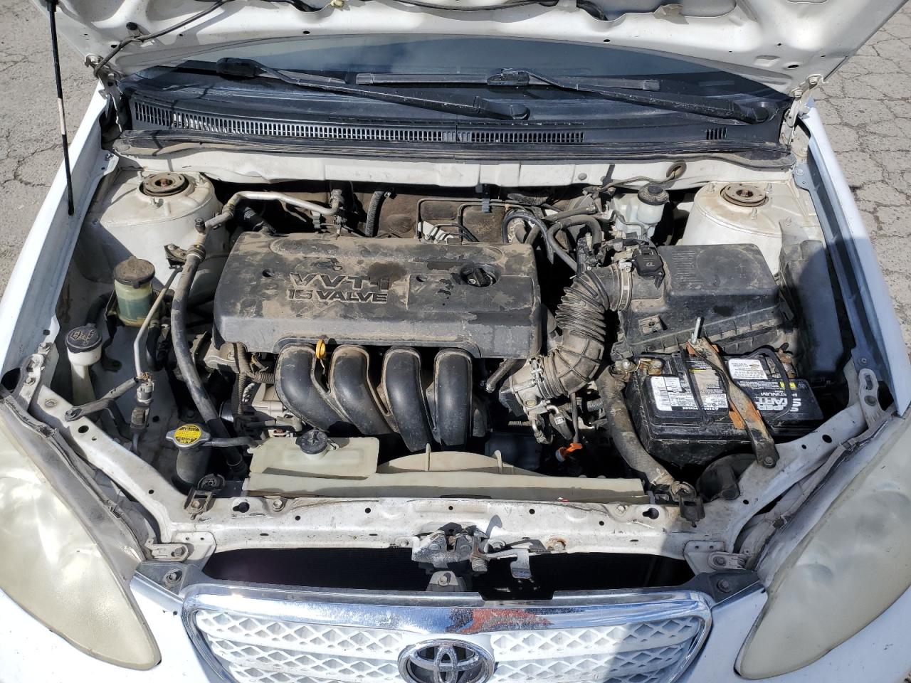 2008 Toyota Corolla VIN 1NXBR32E08Z980970 Copart auction photo, rear end damage thumbnail 11