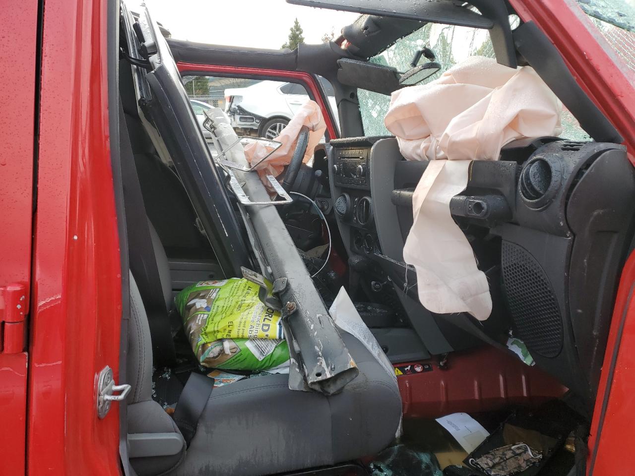 2009 Jeep Wrangler VIN 1J4GA39129L767234 Copart auction photo, all over damage thumbnail 7