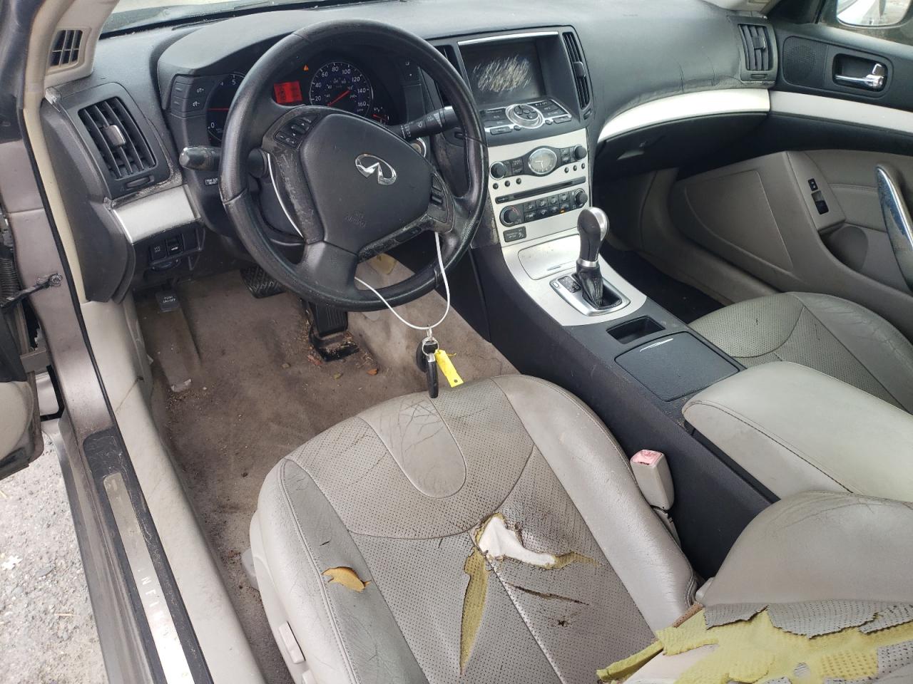 2008 Infiniti G VIN JNKCV64E28M120456 Copart auction photo, front end damage thumbnail 8