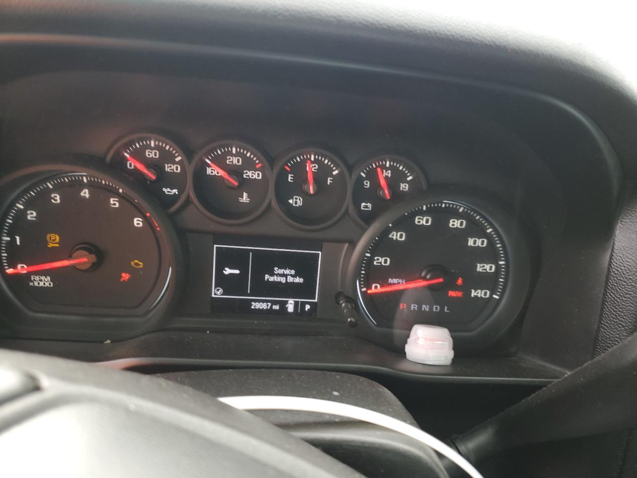 2019 Chevrolet Silverado VIN 1GCPWBEH3KZ417151 Copart auction photo, front end damage thumbnail 9