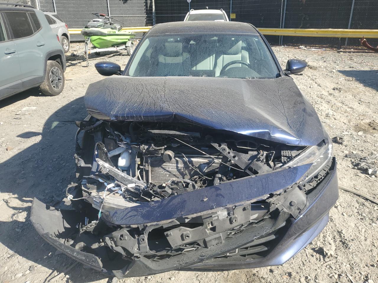 2019 Honda Accord VIN 1HGCV1F44KA141439 Copart auction photo, front end damage thumbnail 5