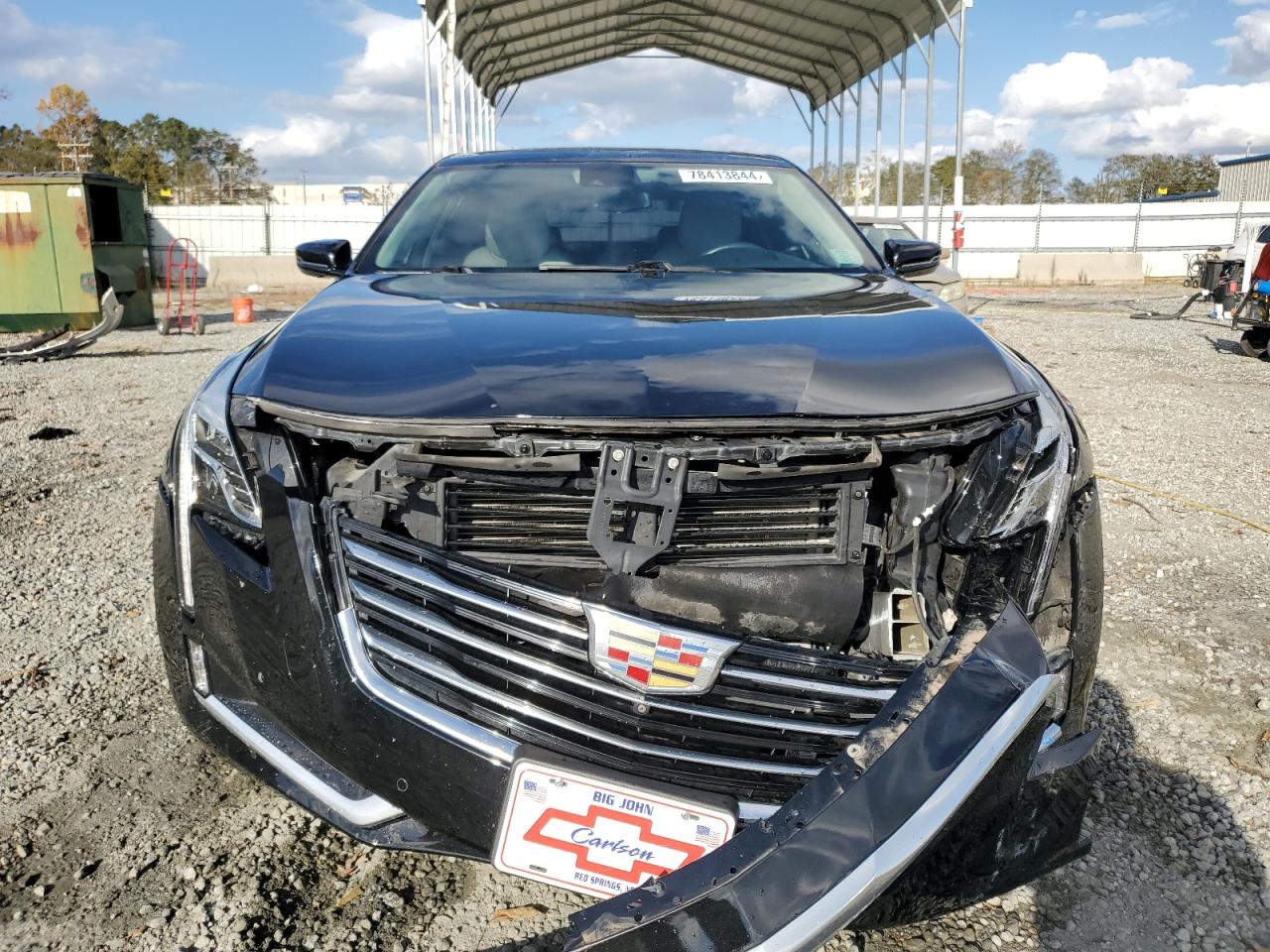2018 Cadillac CT6 VIN 1G6KG5RS1JU157166 Copart auction photo, front end damage thumbnail 5