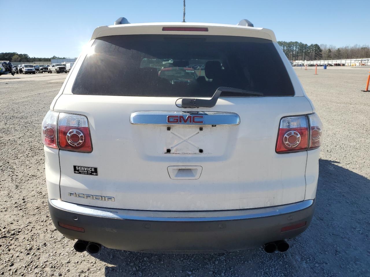 2010 GMC Acadia VIN 1GKLRLED0AJ115763 Copart auction photo, front end damage thumbnail 6
