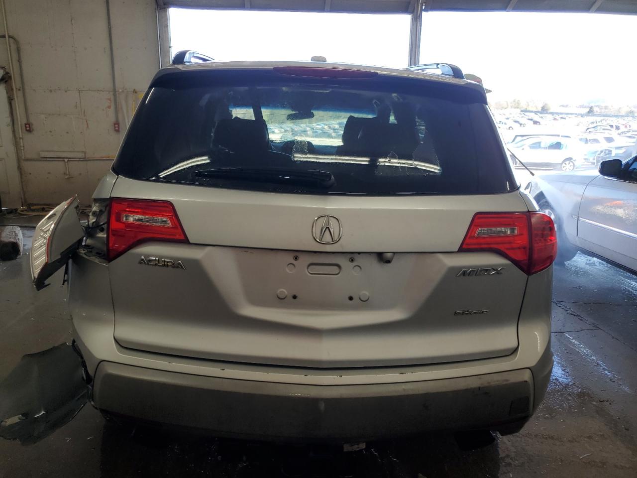 2007 Acura MDX VIN 2HNYD28487H516892 Copart auction photo, side / rear end damage thumbnail 6