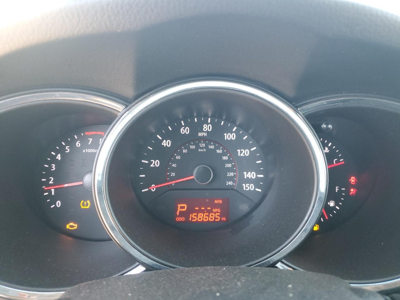 2013 KIA Sorento VIN 5XYKTDA25DG309874 Copart auction photo, all over damage thumbnail 9