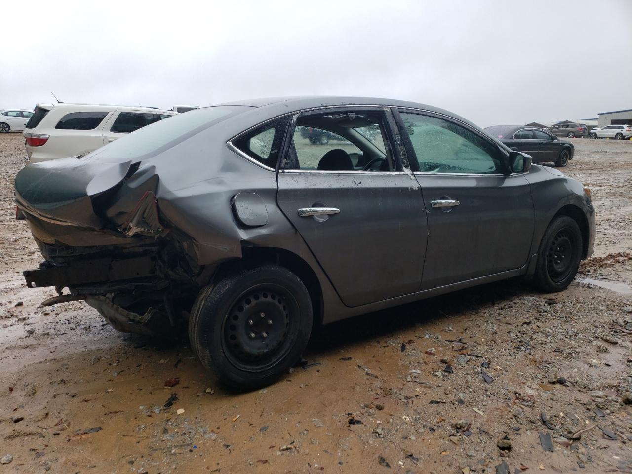 2017 Nissan Sentra VIN 3N1AB7AP5HY286838 Copart auction photo, rear end damage thumbnail 3