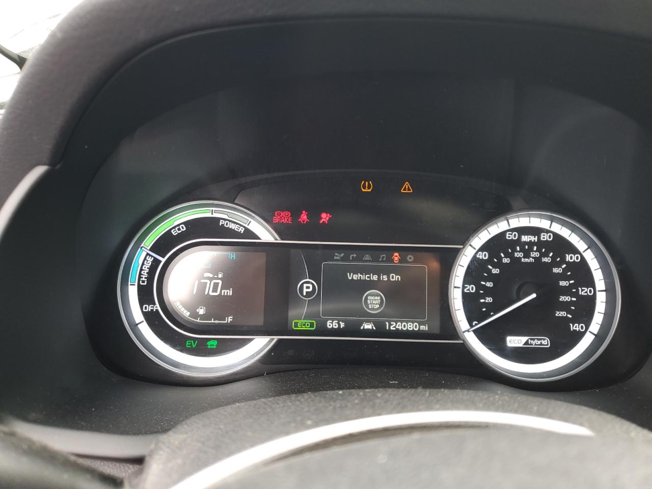 2017 KIA Niro VIN KNDCE3LC7H5075315 Copart auction photo, side damage thumbnail 9