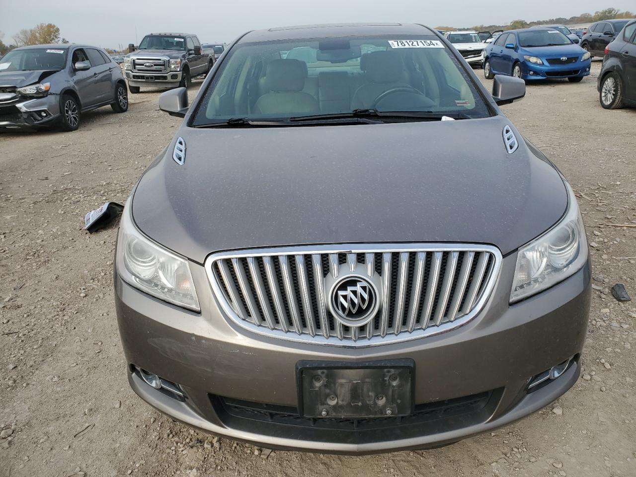 2012 Buick LaCrosse VIN 1G4GJ5E37CF208644 Copart auction photo, rear end / side damage thumbnail 5