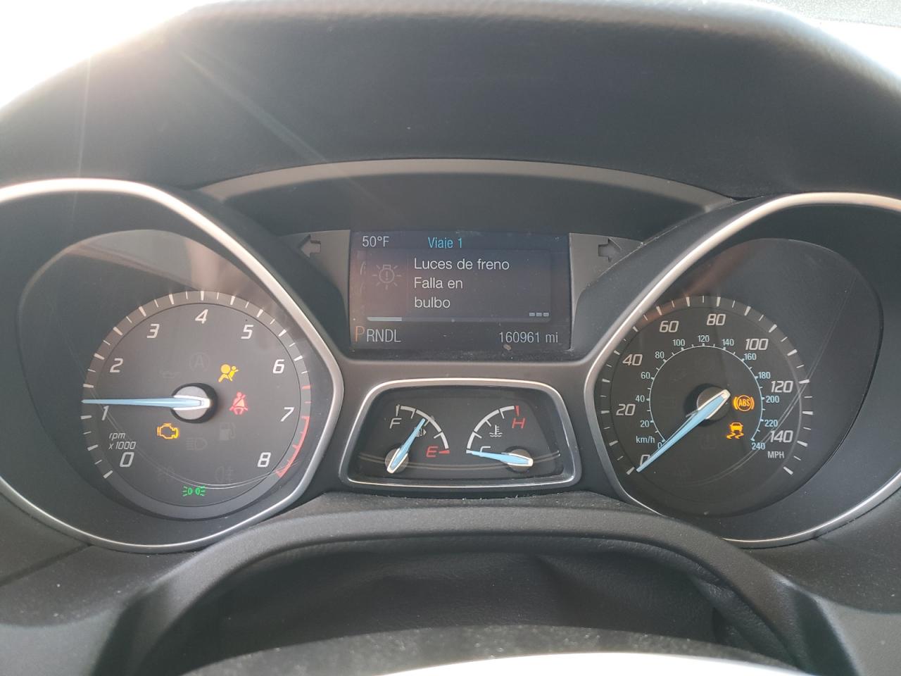 2014 Ford Focus VIN 1FADP3F28EL217010 Copart auction photo, front end damage thumbnail 9
