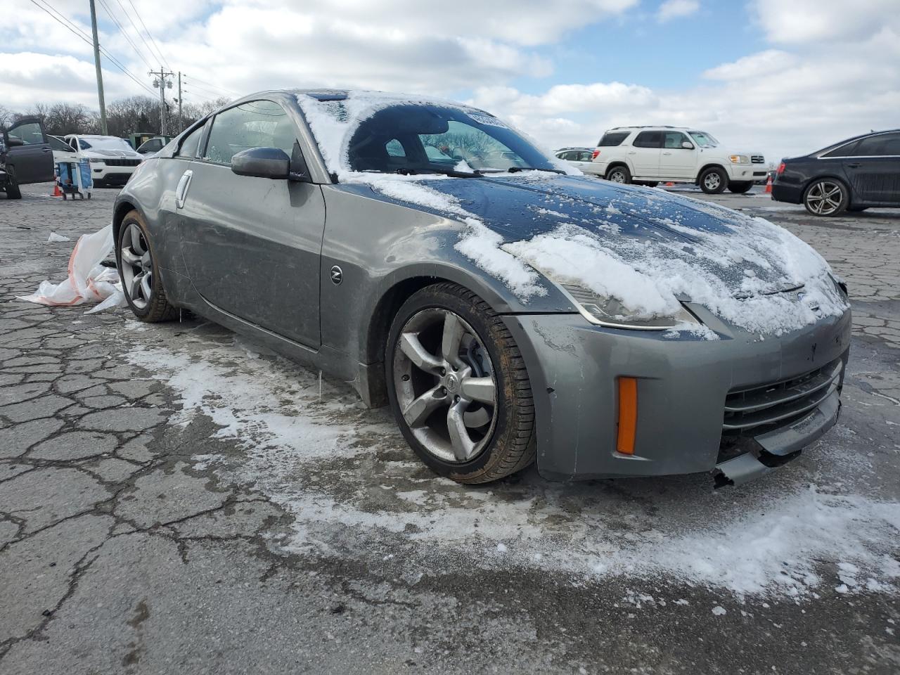 2006 Nissan 350Z VIN JN1AZ34D36M310429 Copart auction photo, all over damage thumbnail 4