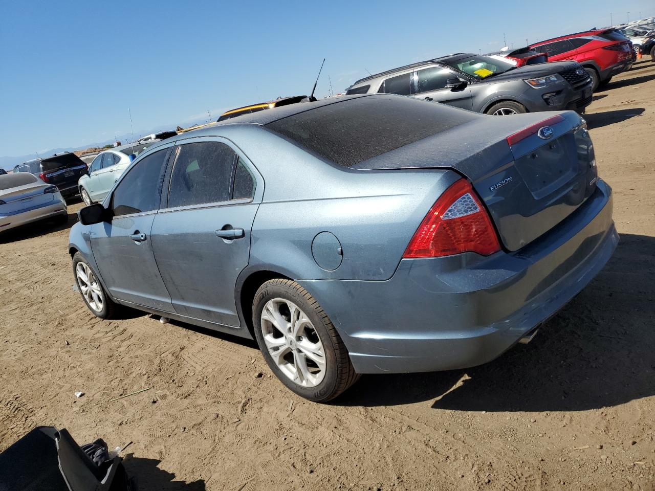 2012 Ford Fusion VIN 3FAHP0HG2CR341894 Copart auction photo, front end damage thumbnail 2