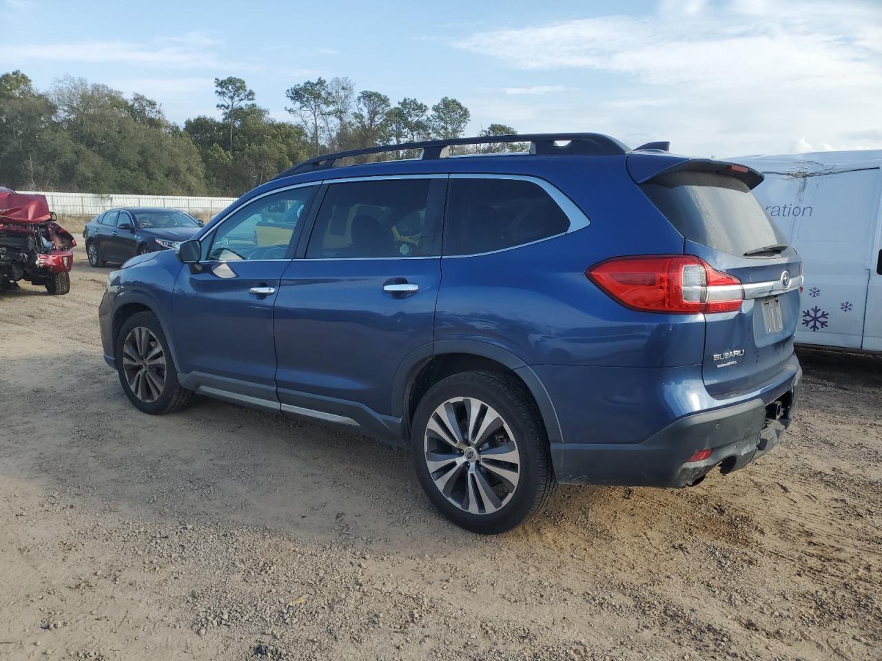 2019 Subaru Ascent VIN 4S4WMARD2K3400150 Copart auction photo, front end / side damage thumbnail 2