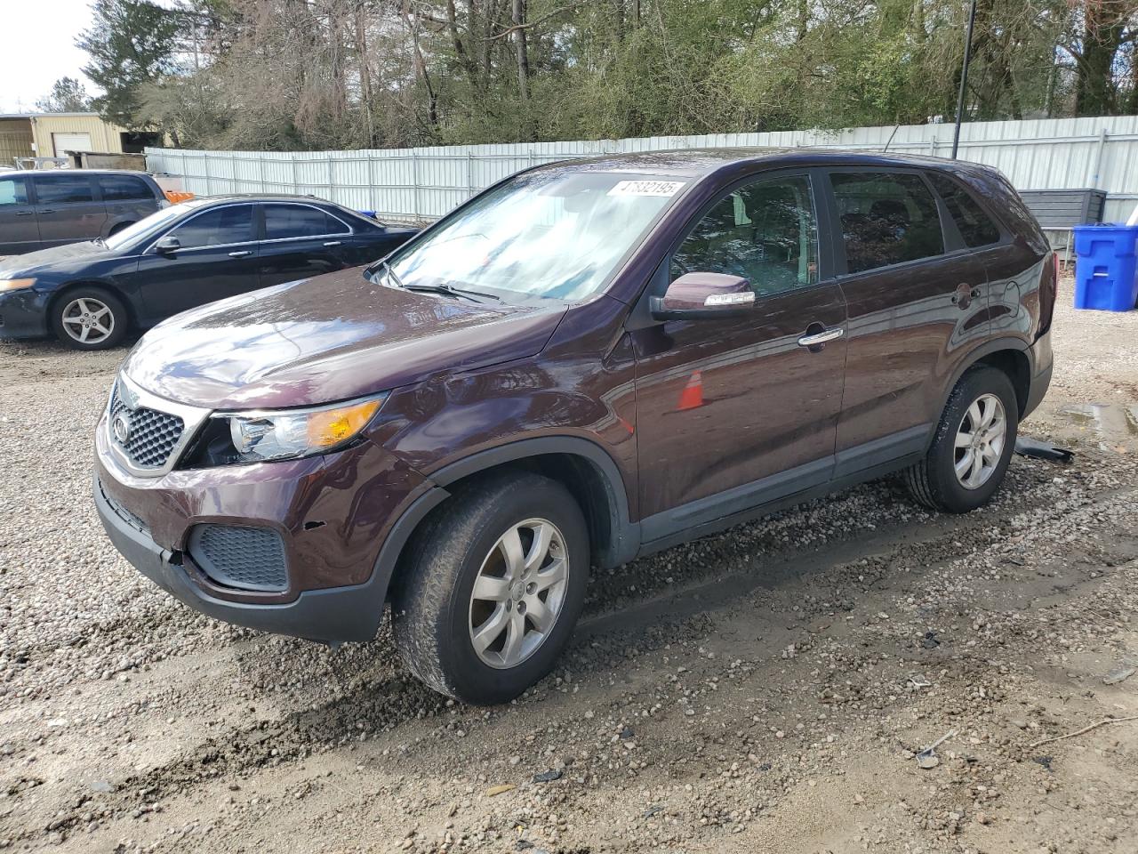 2012 KIA Sorento VIN 5XYKT4A12CG253639