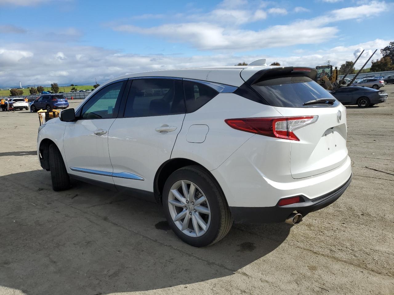 2020 Acura RDX VIN 5J8TC2H31LL007834 Copart auction photo, vandalism damage thumbnail 2