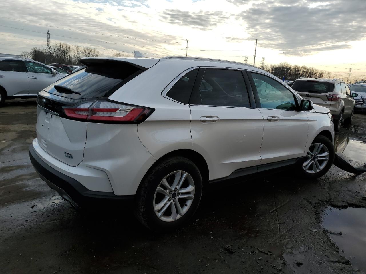 2019 Ford Edge VIN 2FMPK4J97KBB12580 Copart auction photo, front end damage thumbnail 3