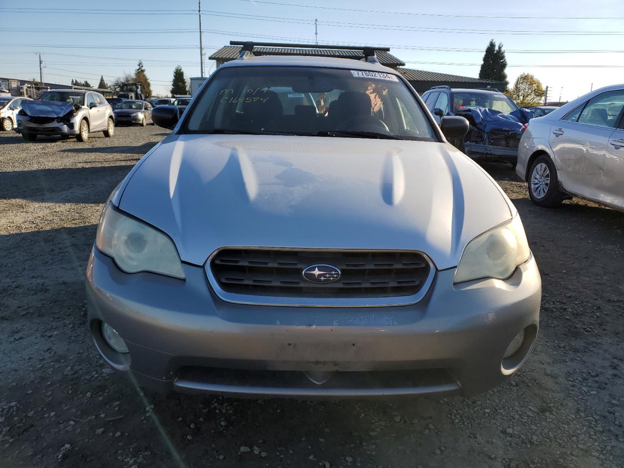 2007 Subaru Outback VIN 4S4BP61C777302723 Copart auction photo, side damage thumbnail 5