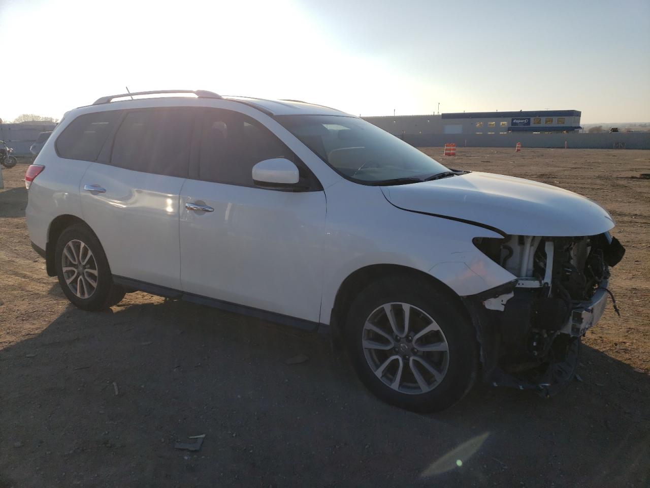 2015 Nissan Pathfinder VIN 5N1AR2MM3FC657462 Copart auction photo, front end damage thumbnail 4