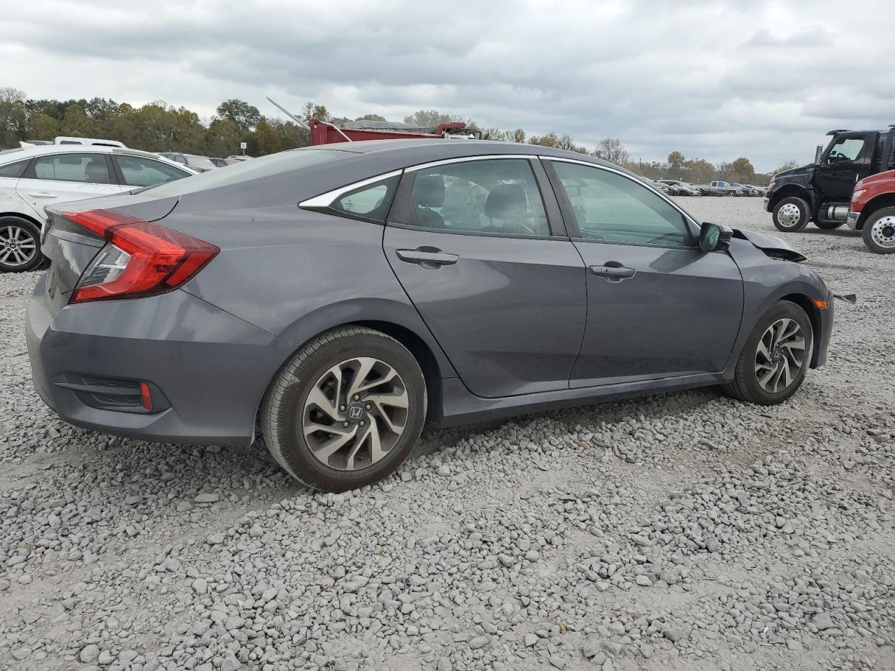 2016 Honda Civic VIN 2HGFC2F70GH554096 Copart auction photo, front end damage thumbnail 3