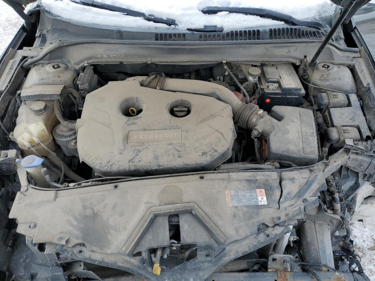 2015 Lincoln MKZ VIN 3LN6L2G91FR626615 Copart auction photo, front end / minor dent/scratches damage thumbnail 11