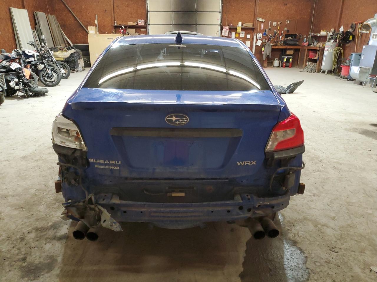 2019 Subaru WRX VIN JF1VA1J60K9820658 Copart auction photo, front end / rear end damage thumbnail 6