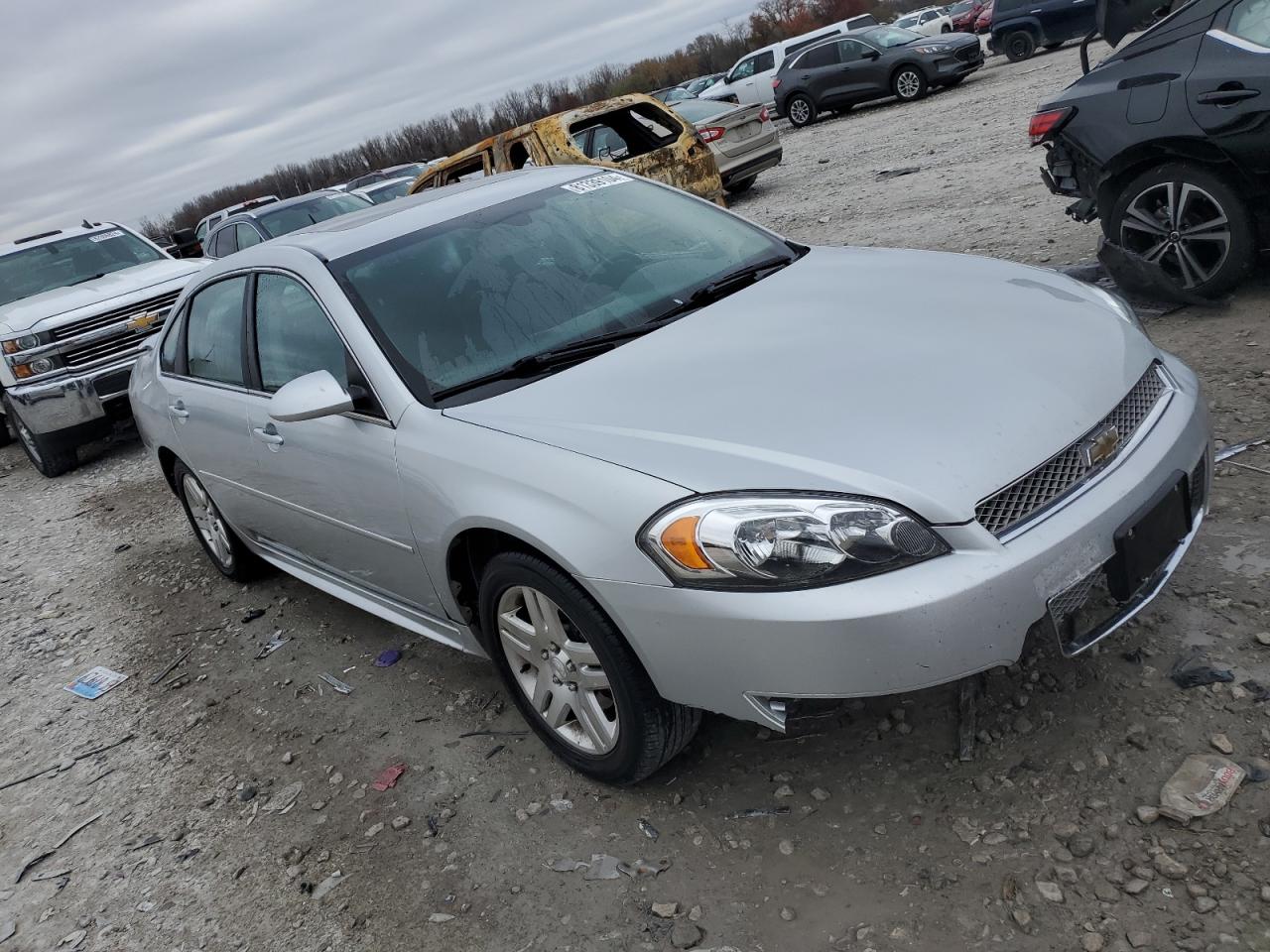 2012 Chevrolet Impala VIN 2G1WG5E31C1167927 Copart auction photo, side damage thumbnail 4