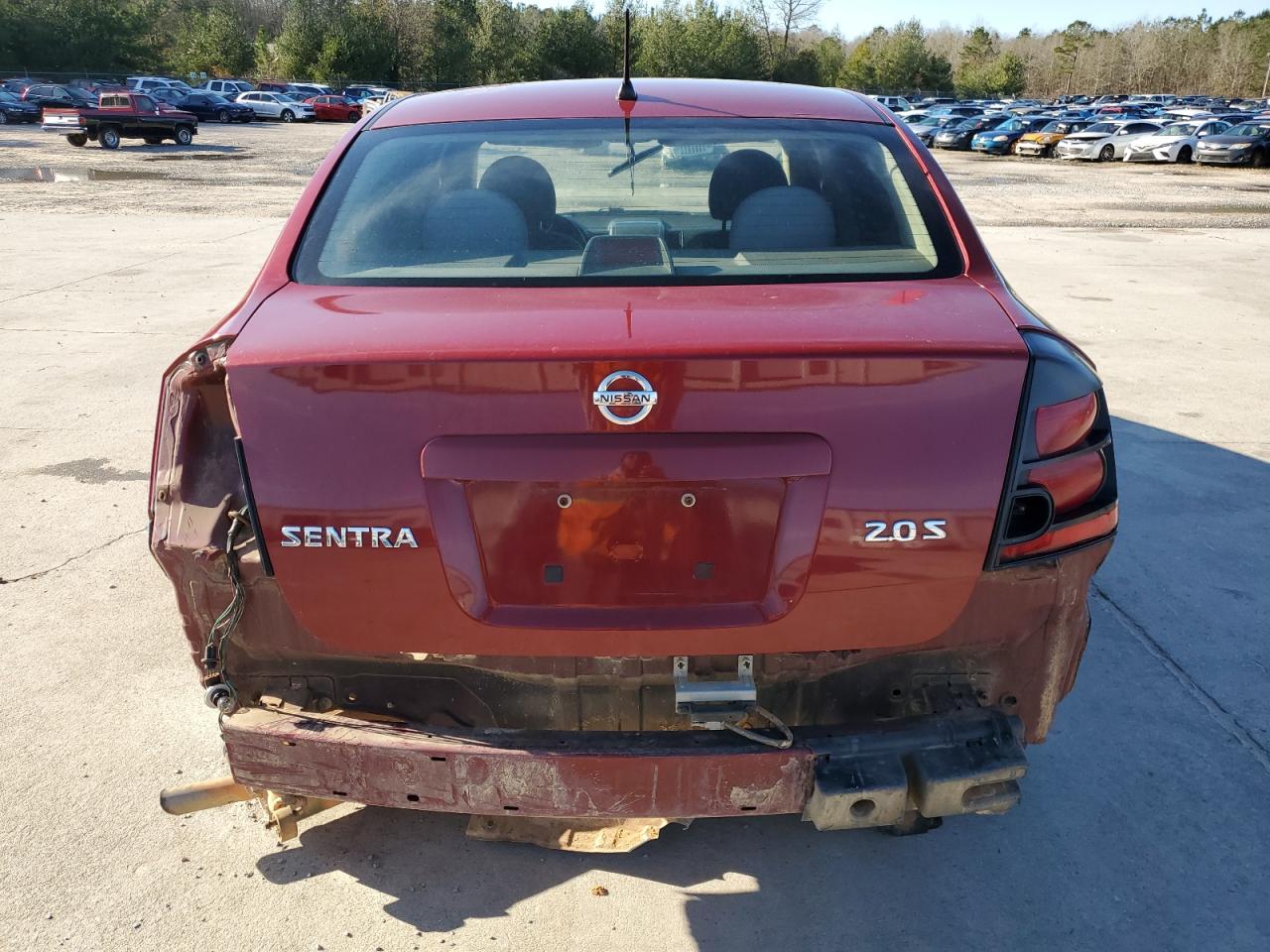 2007 Nissan Sentra VIN 3N1AB61E97L658301 Copart auction photo, front end damage thumbnail 6