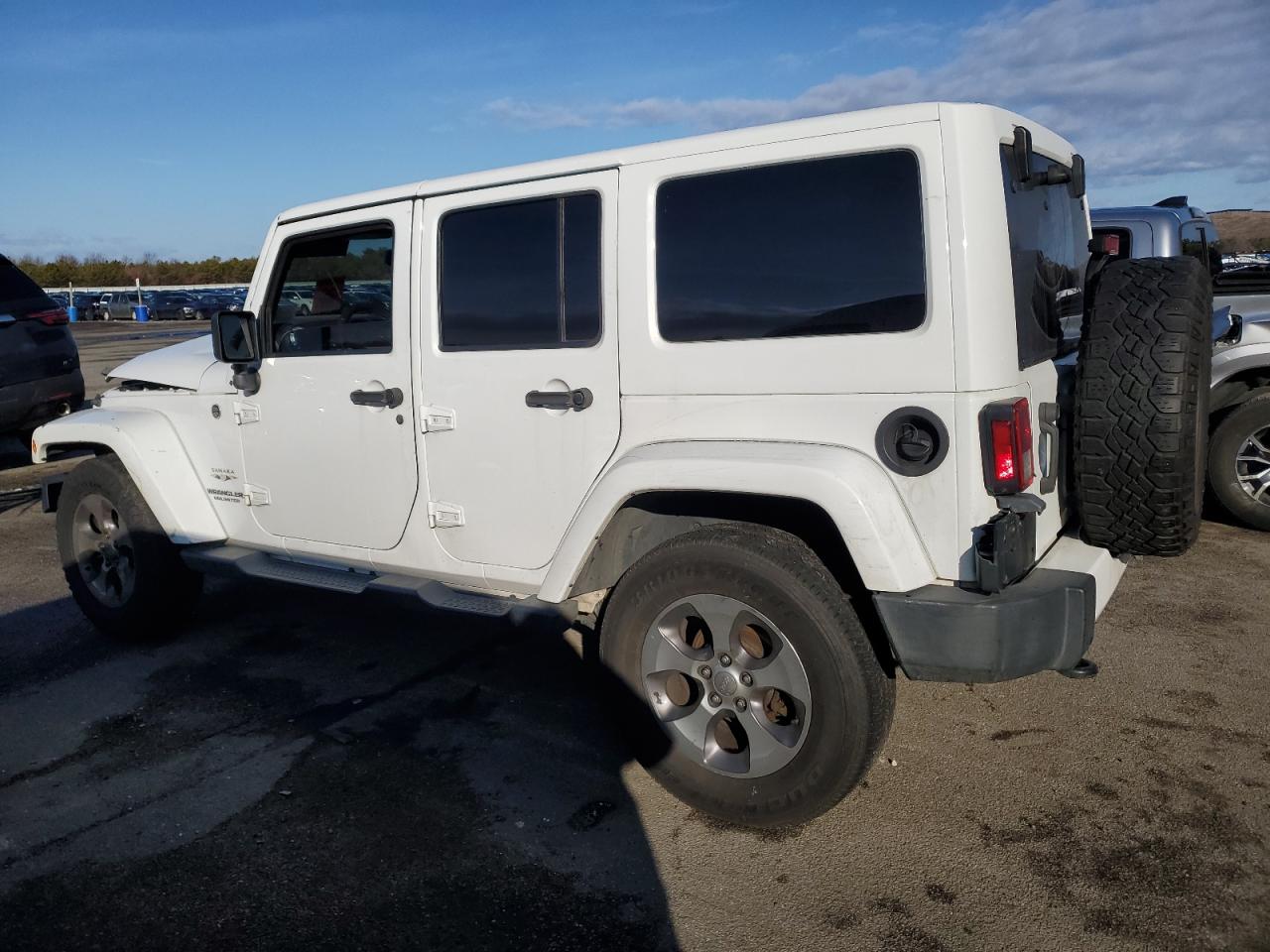 2016 Jeep Wrangler VIN 1C4HJWEGXGL221932 Copart auction photo, front end damage thumbnail 2