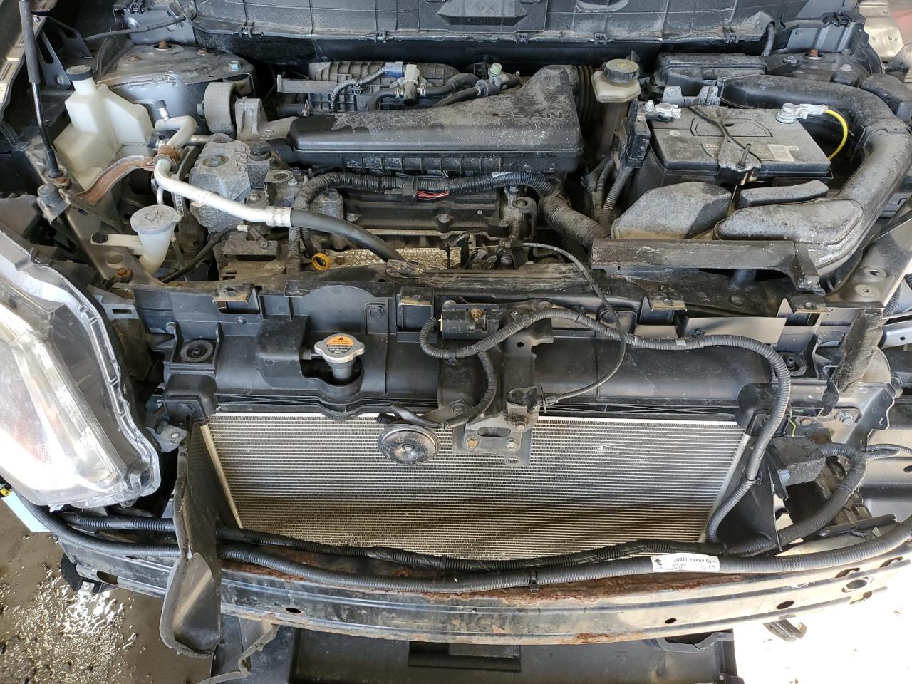 2016 Nissan Rogue VIN KNMAT2MV3GP627029 Copart auction photo, front end damage thumbnail 12