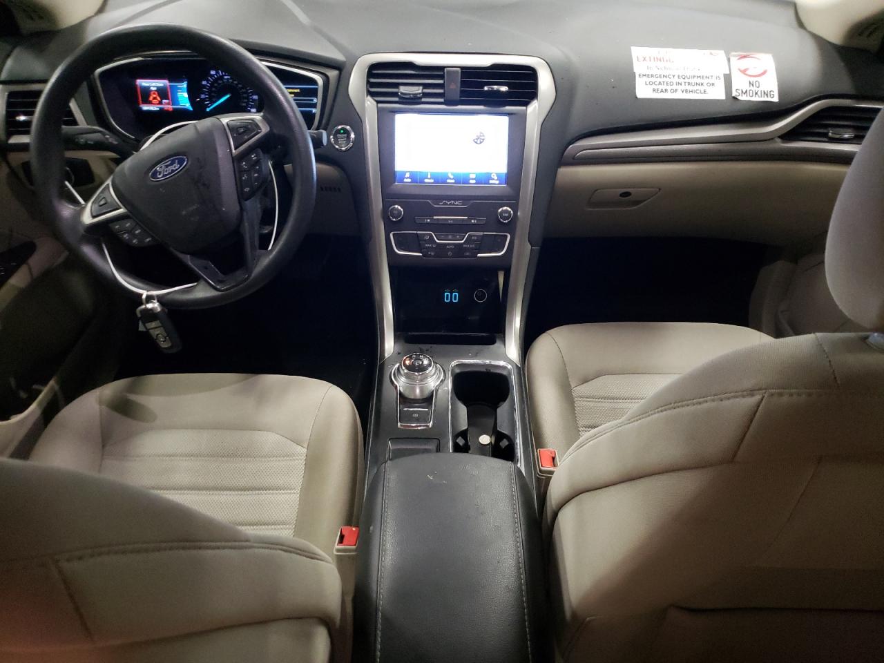 2019 Ford Fusion VIN 3FA6P0H70KR278381 Copart auction photo, side damage thumbnail 8