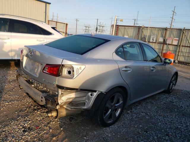 2011 Lexus IS VIN JTHBF5C29B5137802 Copart auction photo, rear end damage thumbnail 3