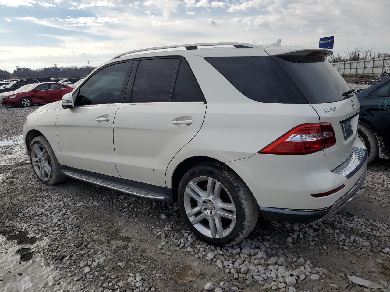 2013 Mercedes-Benz M-klasse VIN 4JGDA5JB7DA101933 Copart auction photo, mechanical / side damage thumbnail 2