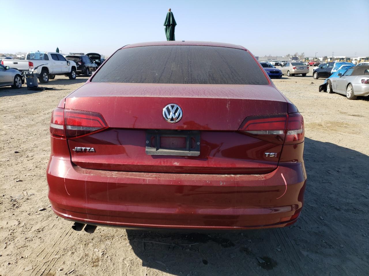 2018 Volkswagen Jetta VIN 3VW2B7AJ6JM220354 Copart auction photo, undercarriage damage thumbnail 6