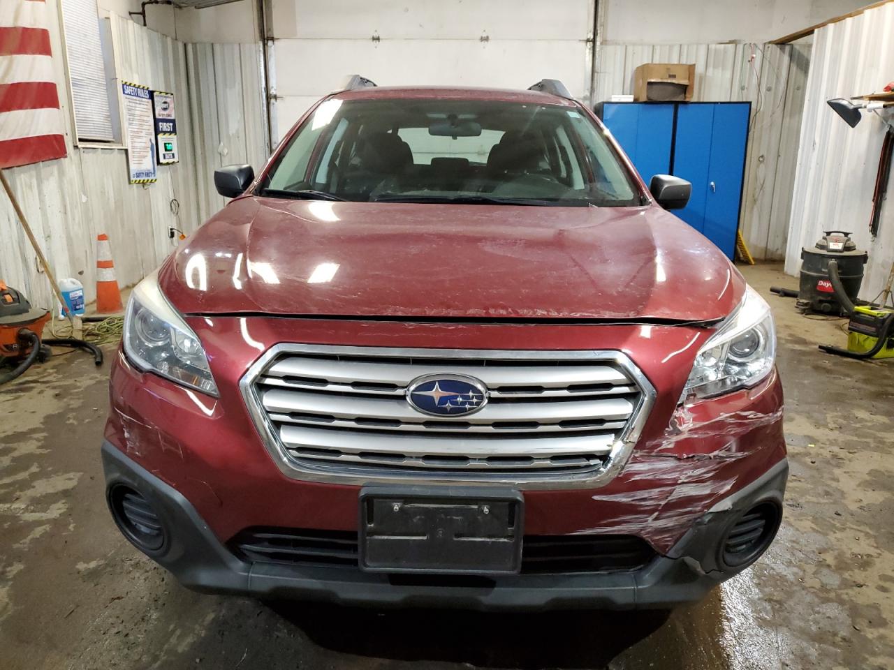 2017 Subaru Outback VIN 4S4BSAAC2H3204614 Copart auction photo, all over damage thumbnail 5