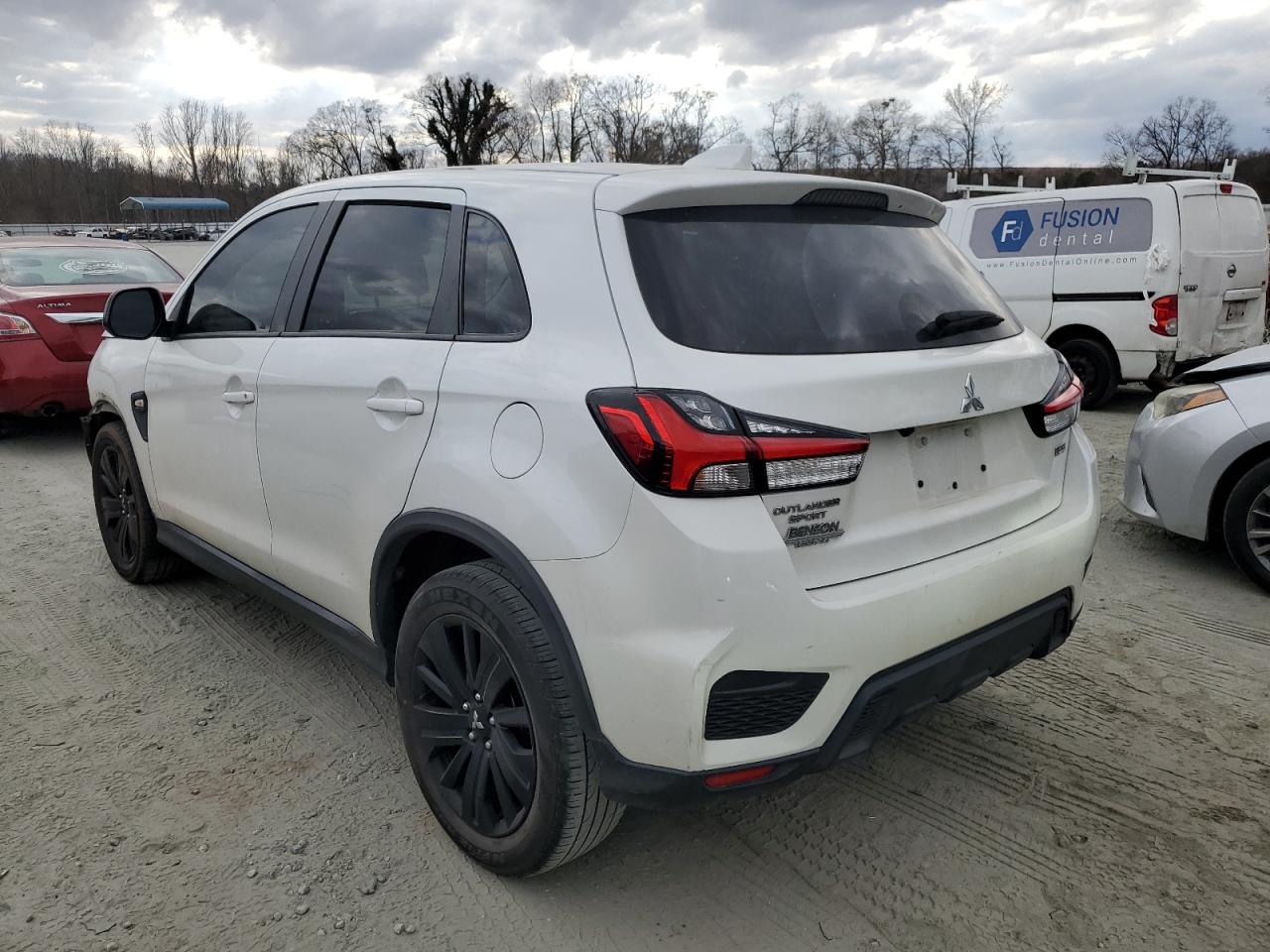 2021 Mitsubishi Outlander VIN JA4APUAU7MU005455 Copart auction photo, front end damage thumbnail 2