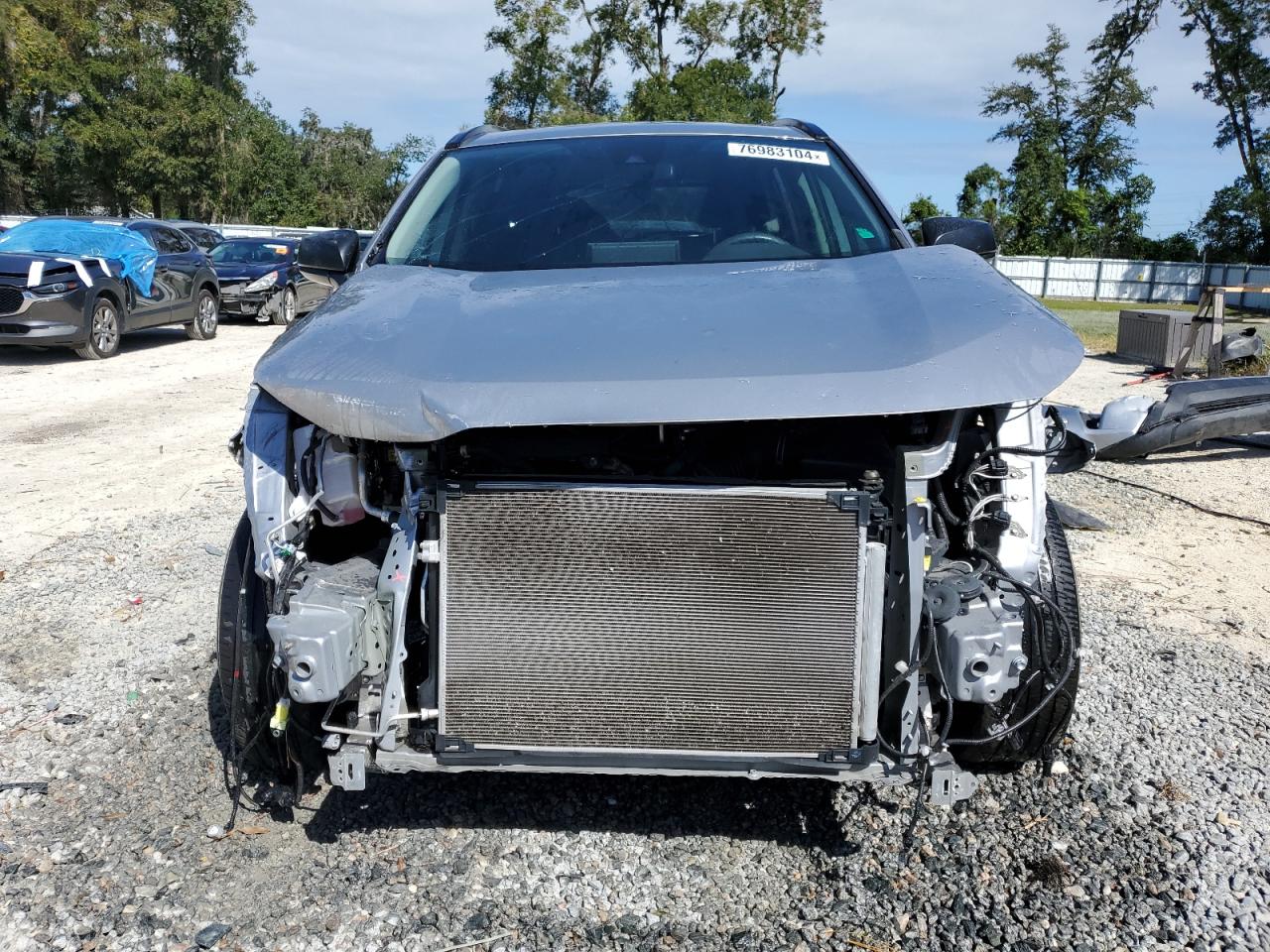 2021 Toyota RAV 4 VIN JTMH1RFV1MD061265 Copart auction photo, all over damage thumbnail 5