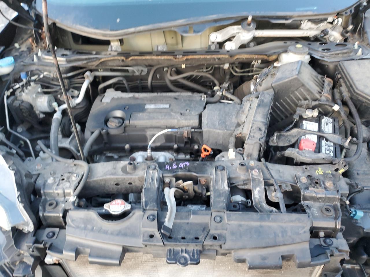 2016 Honda CR-V VIN 2HKRM3H38GH501386 Copart auction photo, all over damage thumbnail 12