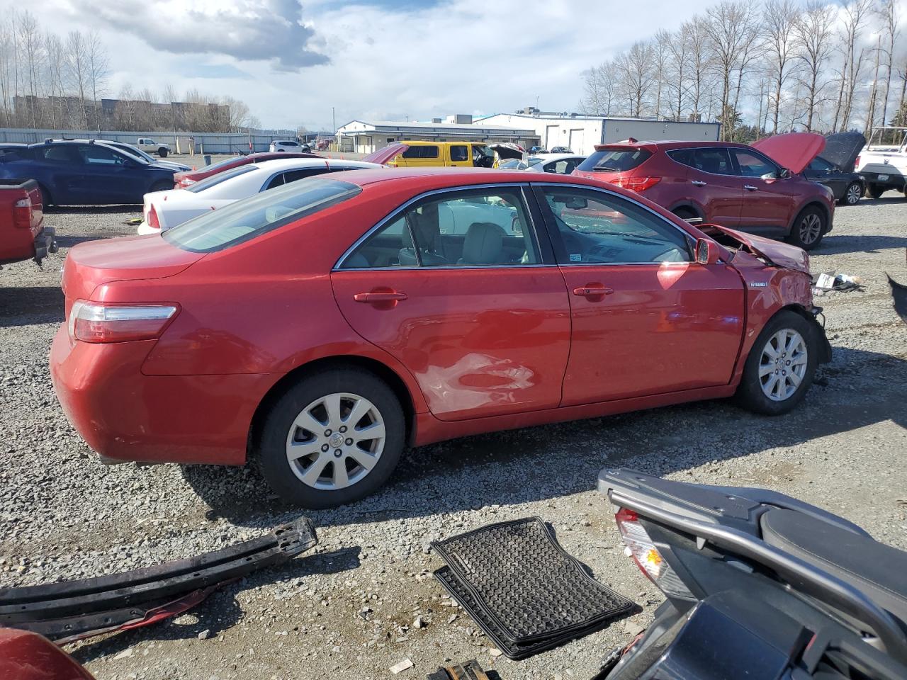 2007 Toyota Camry VIN 4T1BB46K57U010332 Copart auction photo, front end damage thumbnail 3