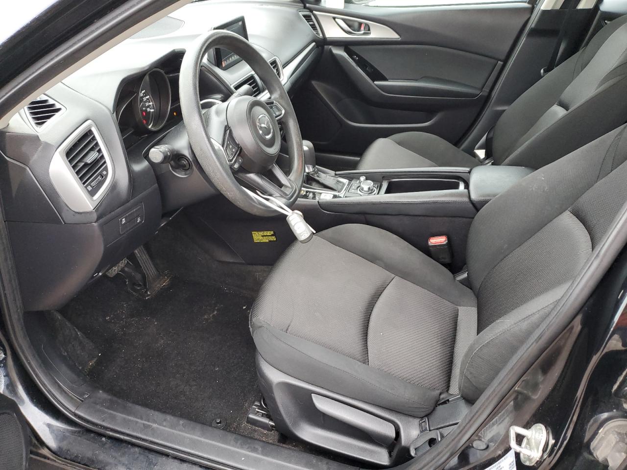 2018 Mazda 3 VIN 3MZBN1U76JM221637 Copart auction photo, front end / side damage thumbnail 7