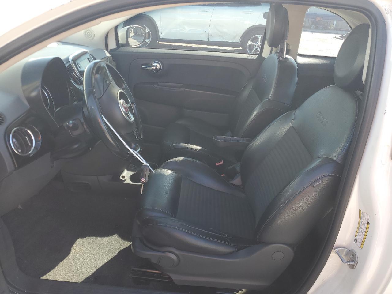 2018 Fiat 500 VIN 3C3CFFKH2JT504754 Copart auction photo, front end / rear end damage thumbnail 7