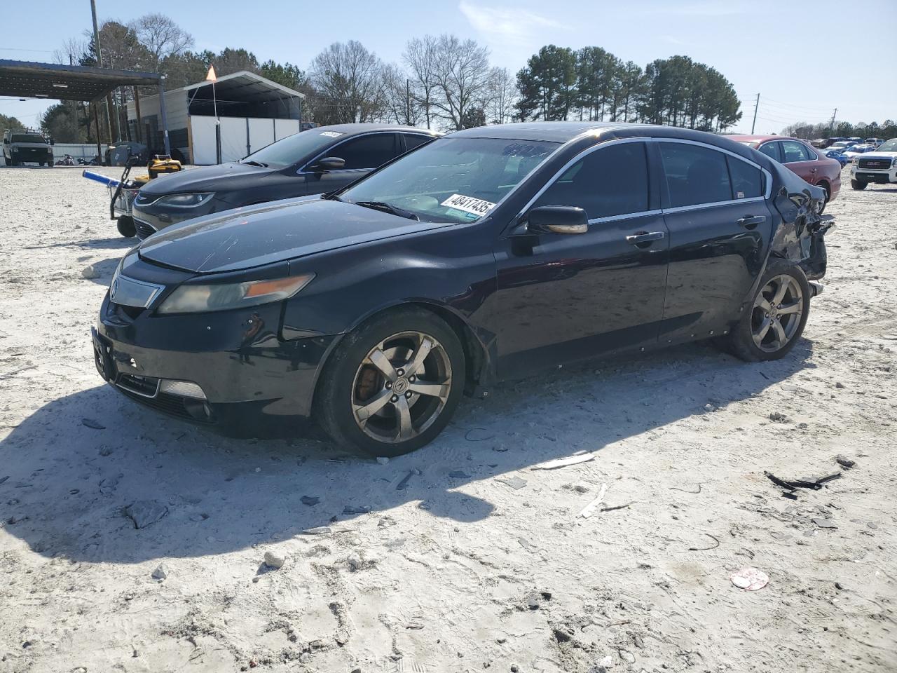 2012 Acura TL VIN 19UUA8F54CA018923