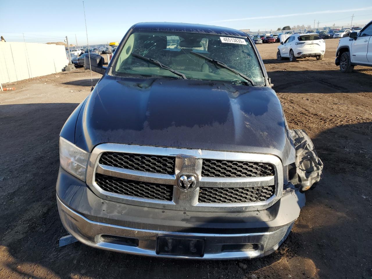 2015 RAM 1500 VIN 1C6RR7KT0FS556486 Copart auction photo, front end / side damage thumbnail 5