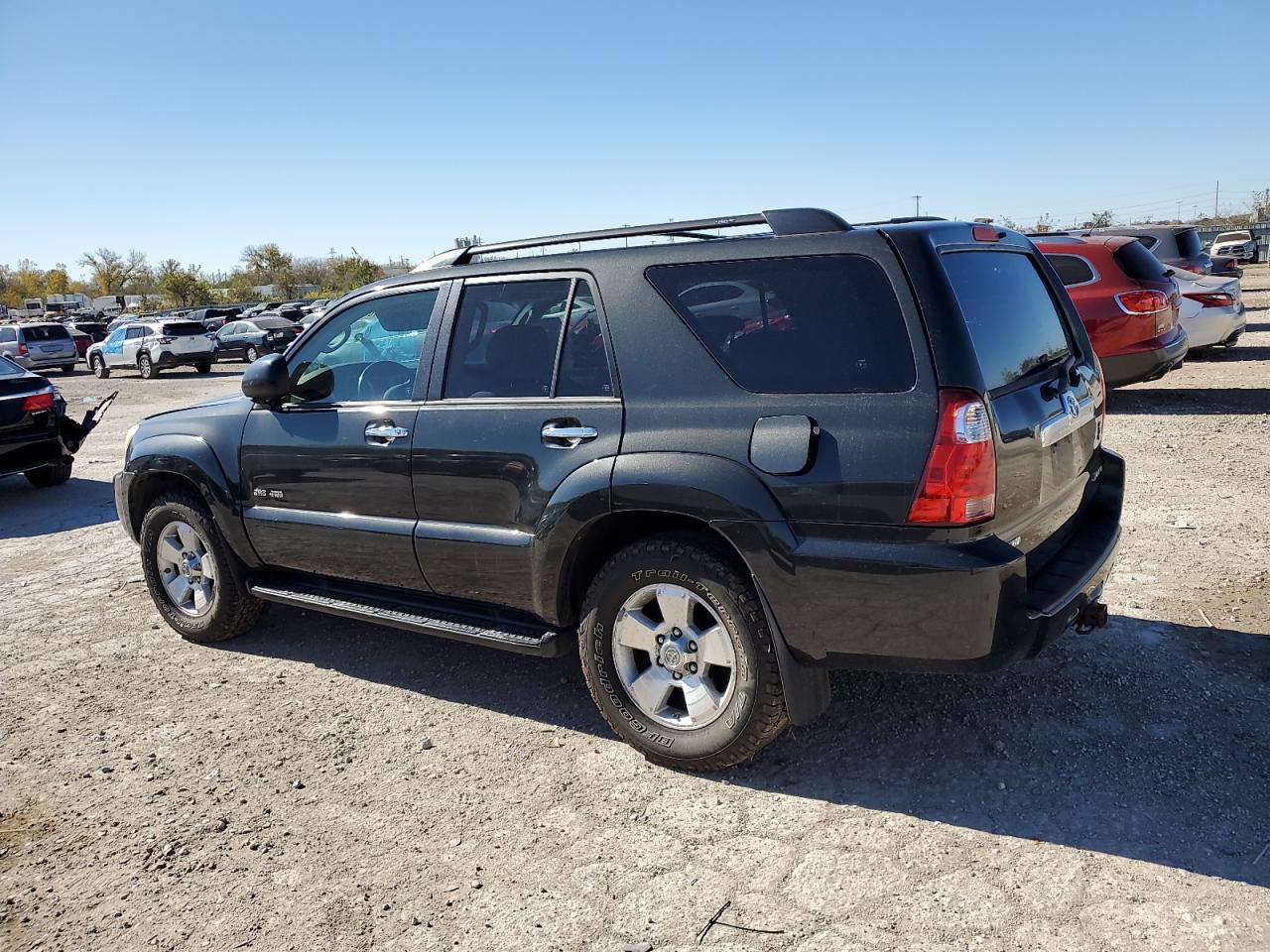 2007 Toyota 4Runner VIN JTEBU14R378077271 Copart auction photo, front end / side damage thumbnail 2