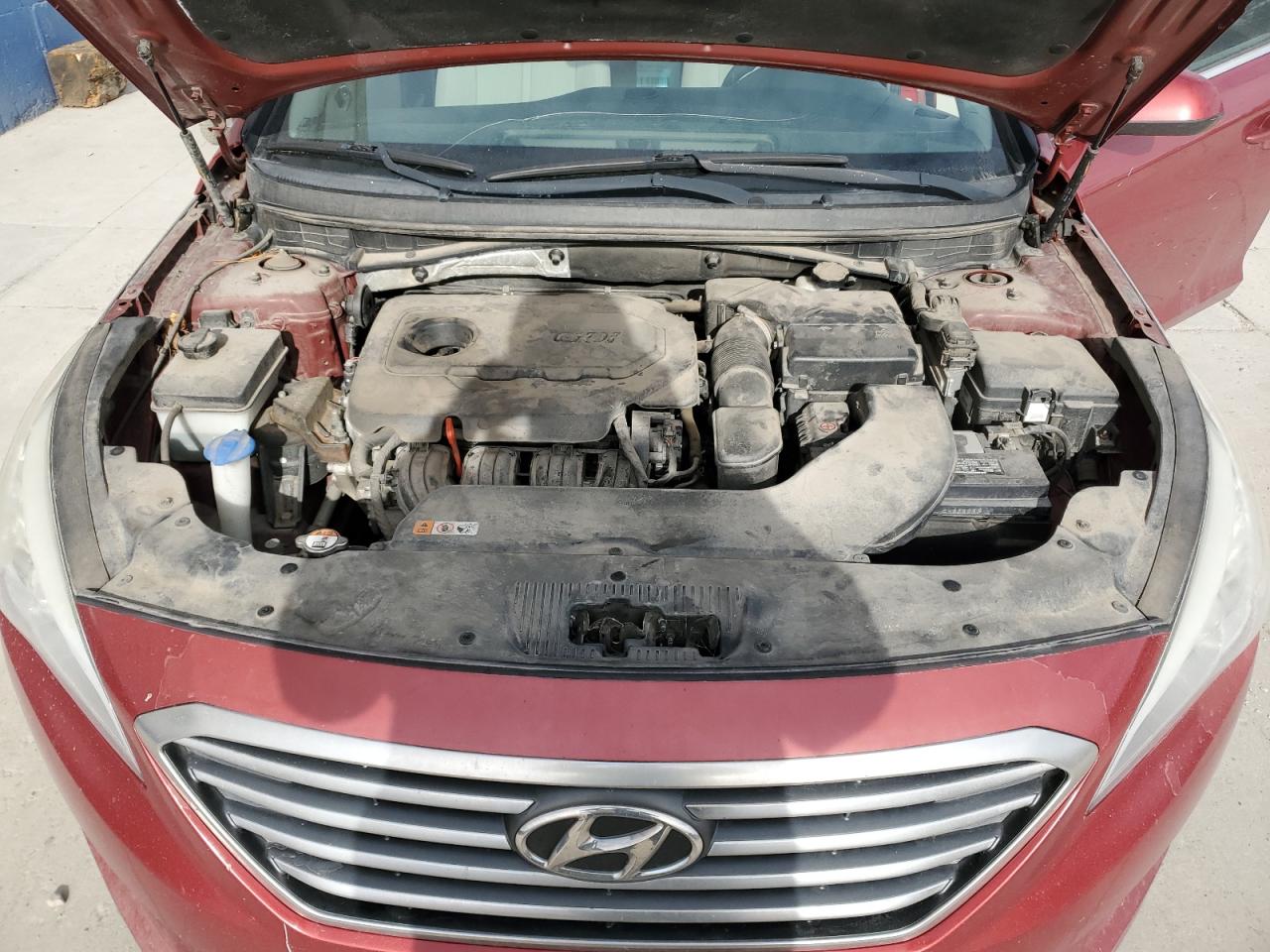 2015 Hyundai Sonata VIN 5NPE24AF6FH007279 Copart auction photo, mechanical damage thumbnail 11